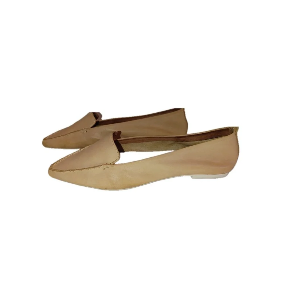 Jeffrey Campbell Vionette Leather Flats Size 8.5